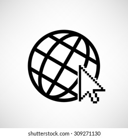 Internet   - vector icon