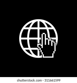 Internet   - vector icon