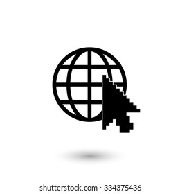 Internet -  vector icon