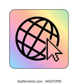 Internet - vector icon