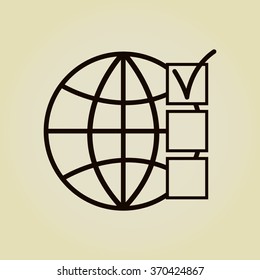 Internet - vector icon