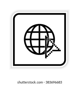 Internet -  vector icon