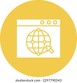 Internet vector icon. Can be used for printing, mobile and web applications.