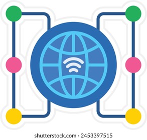 Internet vector icon. Can be used for printing, mobile and web applications.