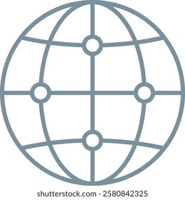 Internet vector icon. Can be used for printing, mobile and web applications.