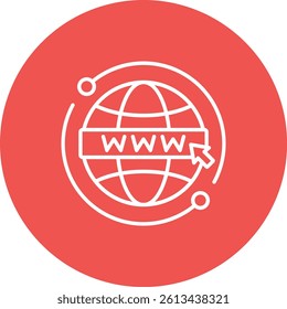 Internet vector icon. Can be used for printing, mobile and web applications.