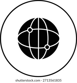 Icono de Vector de Internet. Se puede utilizar para aplicaciones de impresión, móviles y de Web.