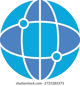 Icono de Vector de Internet. Se puede utilizar para aplicaciones de impresión, móviles y de Web.