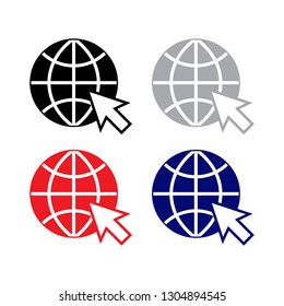 Internet vector icon eps 10
