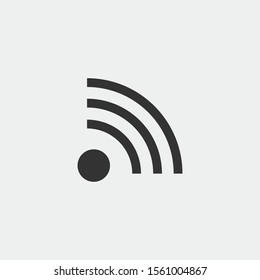 Internet vector icon illustration sign