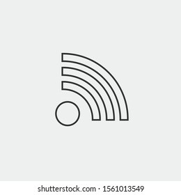 Internet vector icon illustration sign