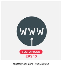Internet Vector Icon Illustration For Web And Mobile App.Ui/Ux