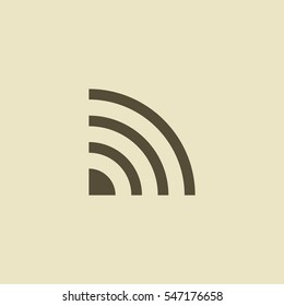 internet vector icon. Isolated minimal single flat icon. Router line vector icon for websites and mobile minimalistic flat design. wireless internet symbol
