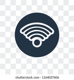 Internet vector icon isolated on transparent background, Internet logo concept