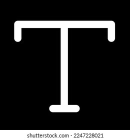 internet vector icon isolated on black background, vector illustration, vector art 