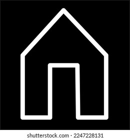 internet vector icon isolated on black background, vector illustration, vector art 