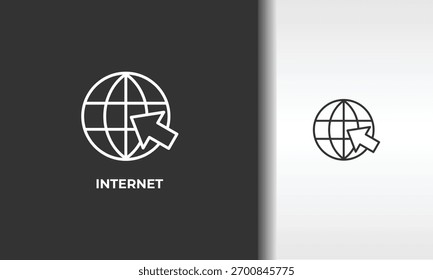 Internet Vector, Icon Or Logo Sign Isolated Symbol Illustration