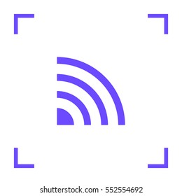 internet vector icon. Router line vector icon for websites and mobile minimalistic flat design. wireless internet symbol