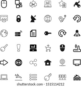 internet vector icon set such as: features, down, cancel, collection, system, medical, wheel, traffic, health, car, expand, chain, cpu, achievement, padlock, special, feature, restart, dropdown