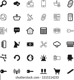 internet vector icon set such as: template, logo, urgency, trolley, collection, walk, balloon, magnifying, talk, square, planet, send, investment, newsletter, shiny, space, exchange, address, view