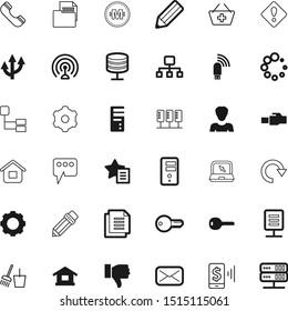 internet vector icon set such as: messaging, chat, net, caution, danger, bag, cell, send, no, networking, girl, empty, trade, hair, rounded, broom, drive, point, woman, user, person, traffic, cursor