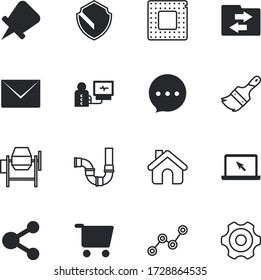 internet vector icon set such as: image, grocery, notebook, San Francisco, free, sale, home, forum, long, invitation, growth, radio, analytics, report, shop, statistic, microchip, market