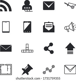 internet vector icon set such as: art, drawing, promotion, organization, healthy, heartbeat, statistic, pin, scatter, wifi, push, emergency, disease, bar, needle, health, diagnostics, news, clinic