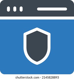 ilustración de Internet Vector en un fondo transparente. Símbolos de calidad premium. Icono vector glifos para concepto y diseño gráfico.