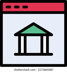 Ilustración de vectores de Internet en un fondo transparente.Símbolos de calidad premium.Icono vectorial de trazo para el concepto y el diseño gráfico.