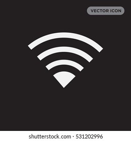 Internet wave icon illustration isolated vector sign symbol