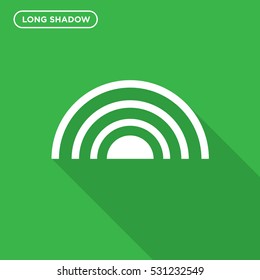 Internet wave icon illustration isolated vector sign symbol