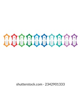 internet, web, annual report, magazine information template. geometric infographic template. ten steps infographic template
