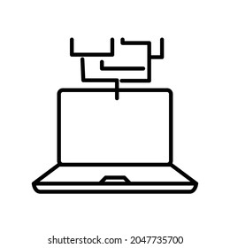 Internet web icon, eps 10
