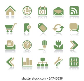 Internet & Web icon set | Recycle series