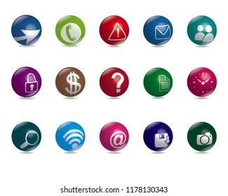 internet web icons