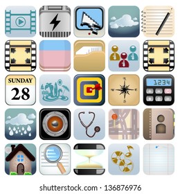 internet web icons