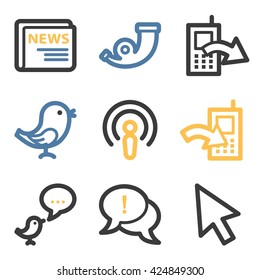 iconos de Internet