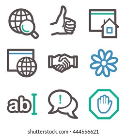 iconos de Internet