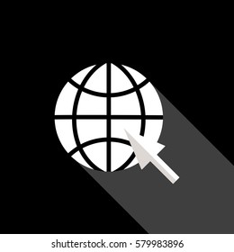 internet web mouse black