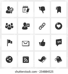 Internet and web site vector icons. File format is EPS8.