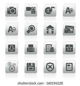 Internet and Website icons  Vector Icon Set