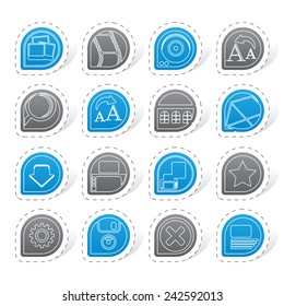 Internet and Website Icons - Vector Icon Set