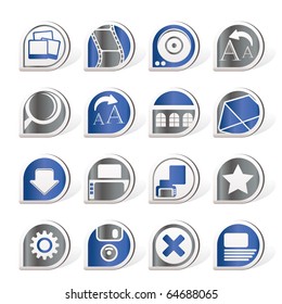 Internet and Website Icons - Vector Icon Set