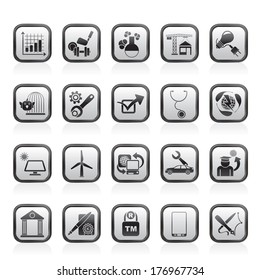 Internet and Website Portal icons - vector icon set