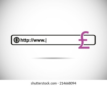 Internet Website Pound Sterling