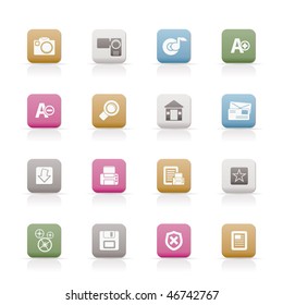 Internet and Website Vector Icon Set