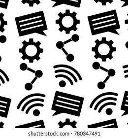 internet wifi share chat setting pattern