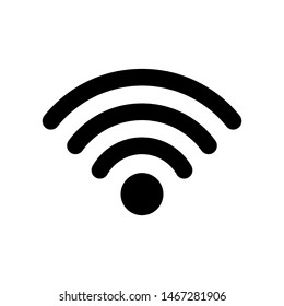 Internet wifi vector design illustration isolated on white background