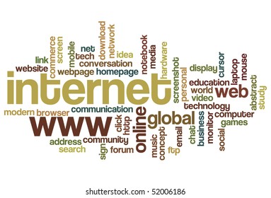 Internet - Word Cloud