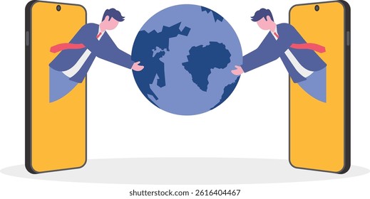 Internet, Working, Meeting, Business, Businessman

